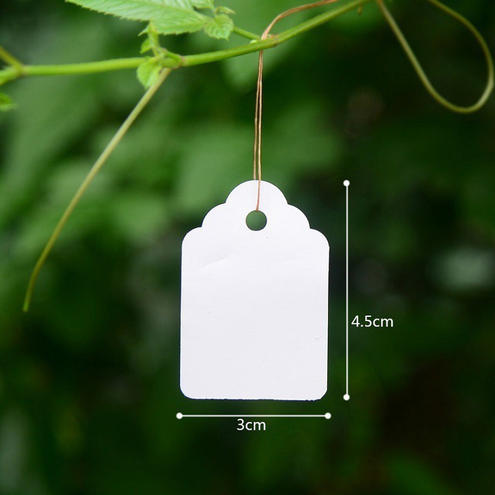 [HCM]Bộ 100 thẻ tên đánh dấu cây chống nước