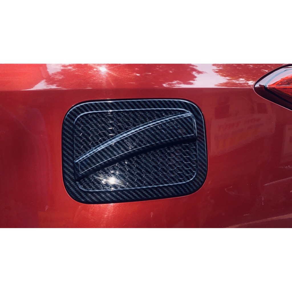 Ốp nắp bình xăng xe toyota vios 2019 2020 2021 2022 2023 mạ crom/ carbon đẹp