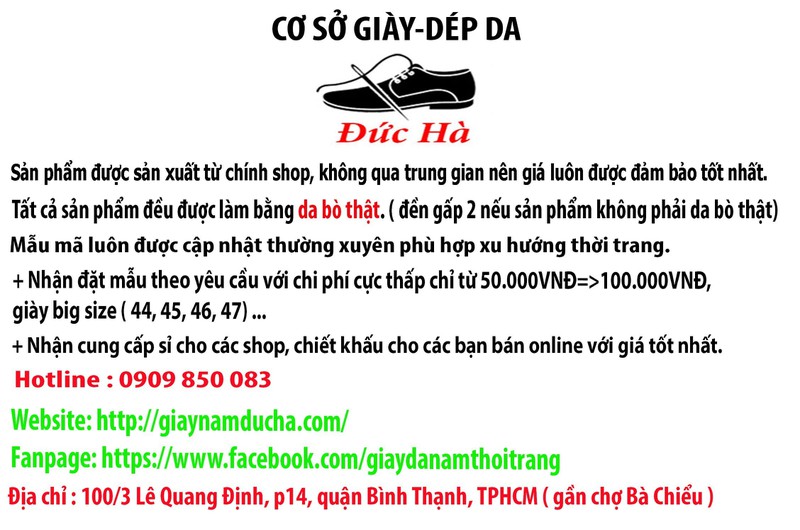 [HCM]Dép doctor 2015 da bò thật. Mã số: DT25