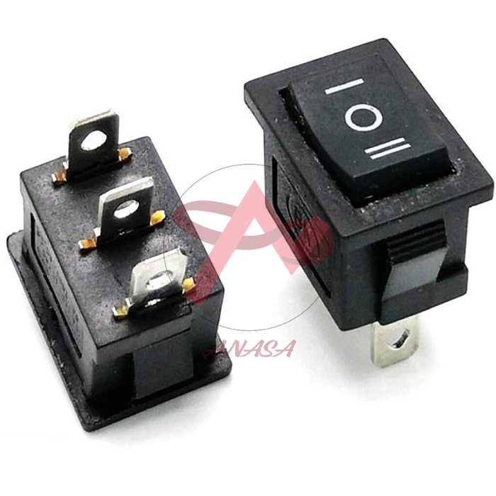 Công Tắc Bập Bênh KCD1-103 6A 250V 3 Chế Độ