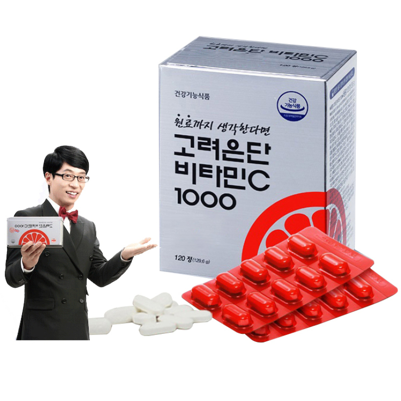 Thực phẩm chức năng Vitamin C 1000 (hộp 120 viên) Hàn Quốc KOREAEUNDAN cao cấp