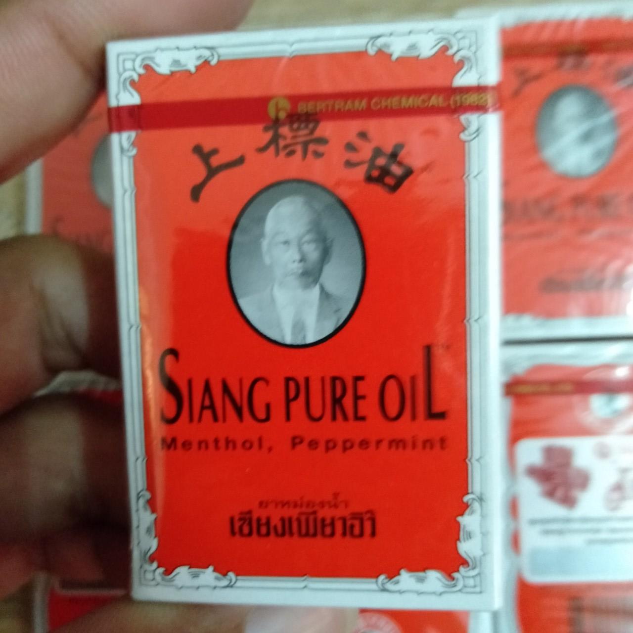 Combo 12 chai lớn 7ml Dầu nước vàng Thái Siangpure