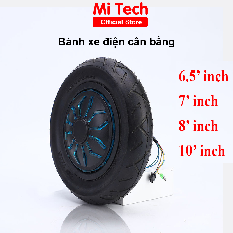 ☄️[FREESHIP]🌀 Bánh Xe Điện Cân Bằng 🌠 6.5 , 7 , 10 Inch