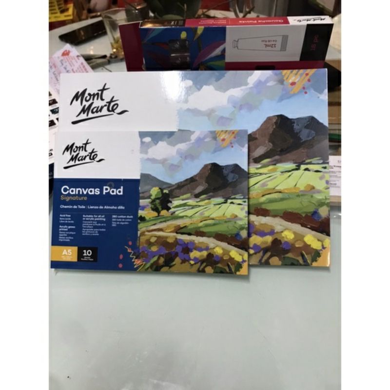 Sổ canvas Mont Marte