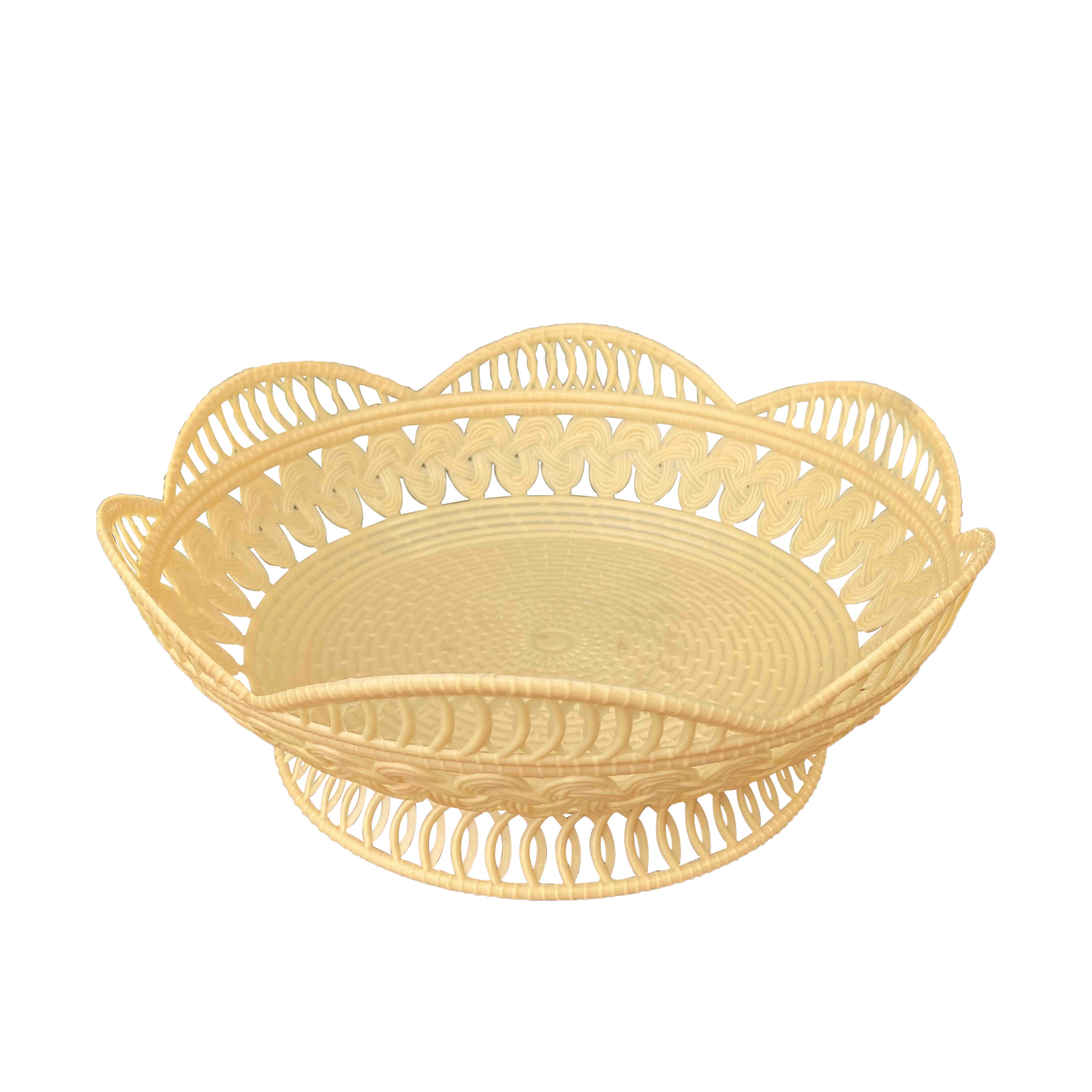 Rổ nhựa đan có chân TỰ LẬP TL 948 - 26cm