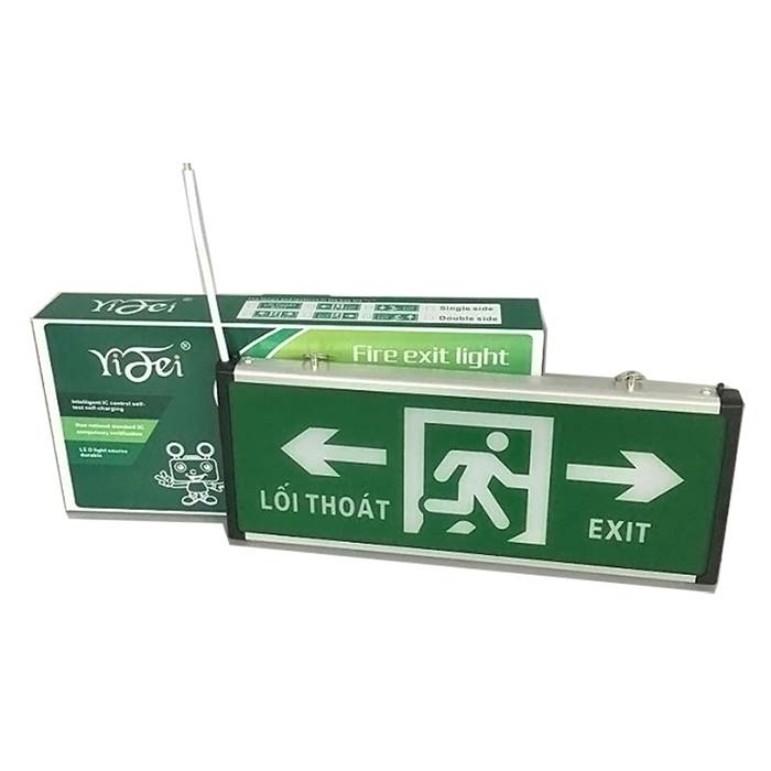 Đèn Exit thoát hiểm YiFei có kiểm định, đèn exit thoát nạn, đèn exit phòng cháy, đèn phòng cháy, exit PCCC, exit trong phòng cháy, đèn thoát hiểm PCCC, đèn exit Yifei, exit Yifei, đèn exit Trung quốc