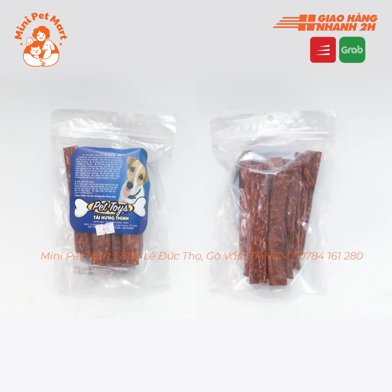 Bánh xương snack, bánh thưởng cho chó TÀI HƯNG THỊNH 852