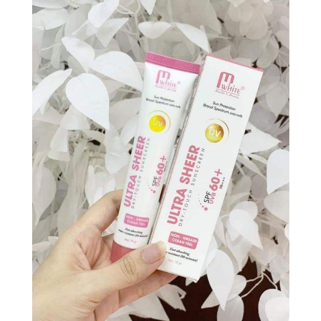 Kem Chống Nắng JIZIN Mwhite SPF60+ / PA +++ mẫu mớ