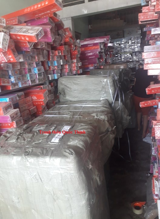 Tranh thêu chữ thập CAO CẤP Cha mẹ 223010
