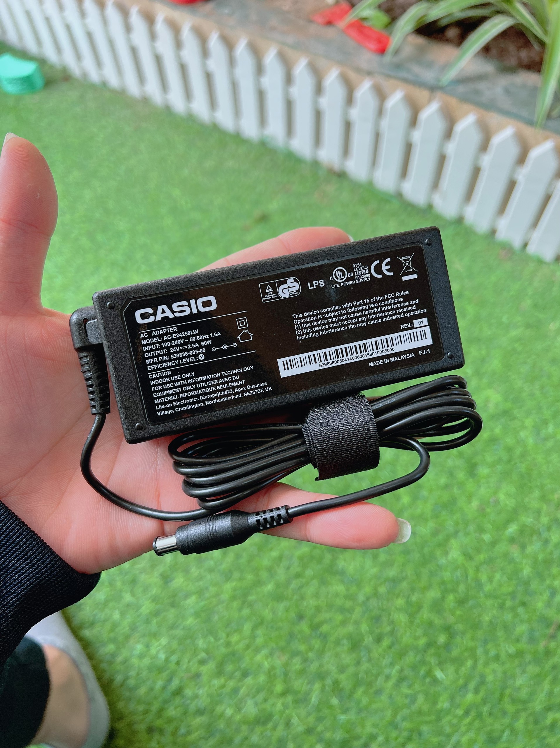 Adapter nguồn đàn piano Casio 24V