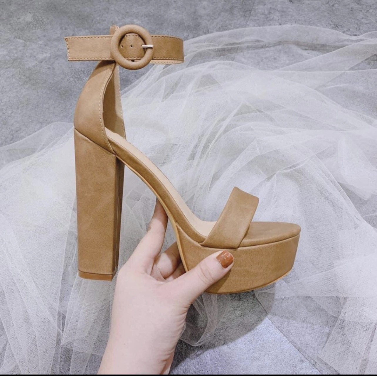 SANDANL CAO GOT 13CM DA MỀM ÊM CHÂN