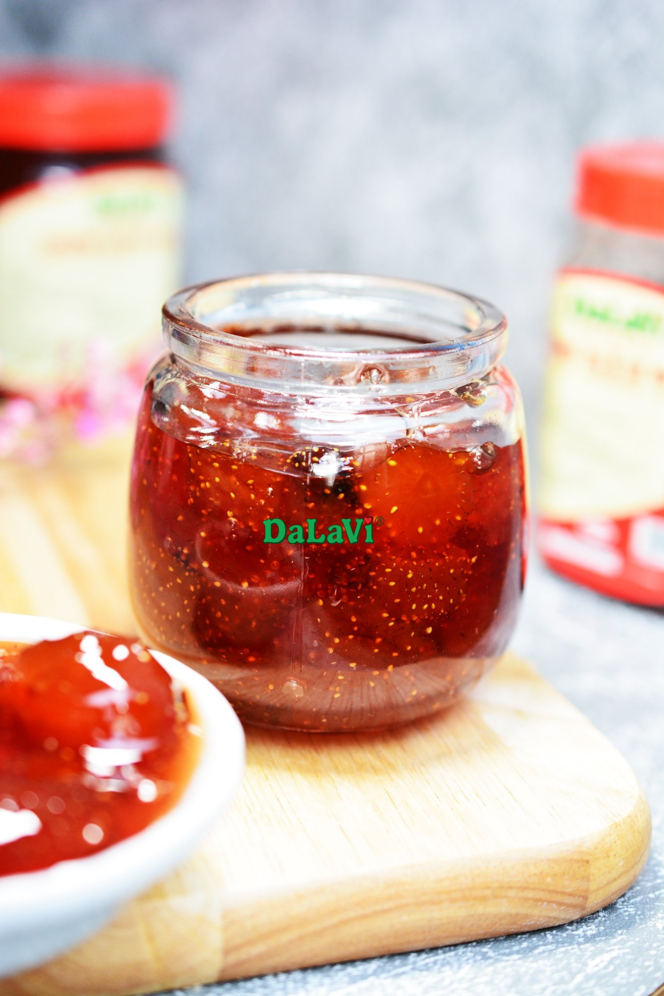 Mứt dâu tây Đà Lạt hũ 500gr