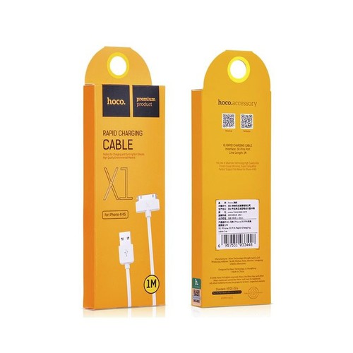 Cáp sạc Hoco X1 iPhone 4 chính hãng [BH 6 tháng]