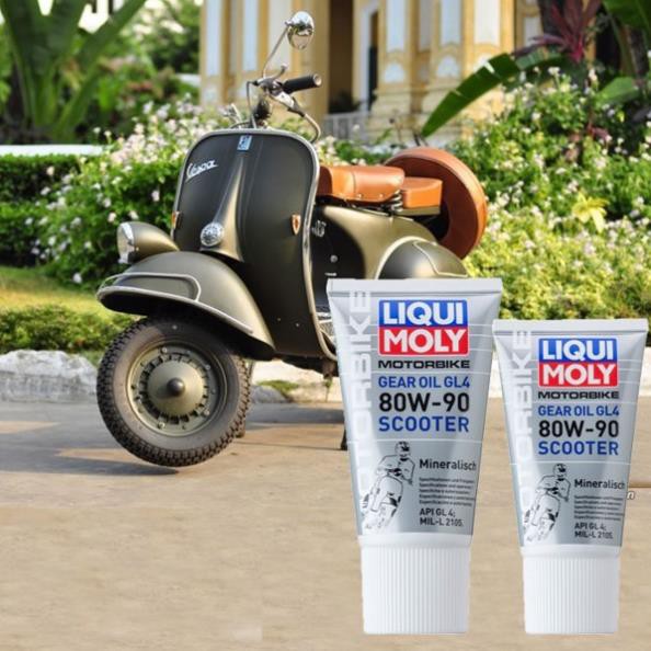 Nhớt hộp số Liqui Moly Racing Scooter Gear Oil 80W90 150ml, nhớt láp xe ga - Nhập khẩu Đức