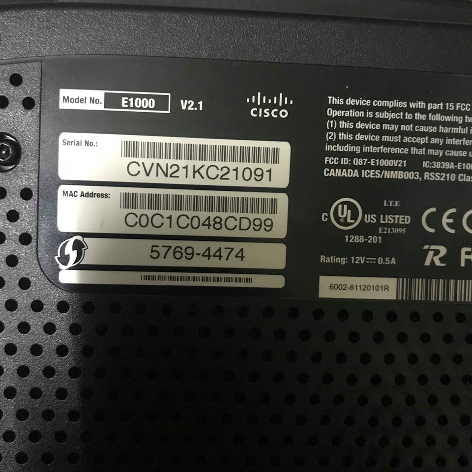 [HCM]Router wifi Linksys E1000 v2.1 300Mbps
