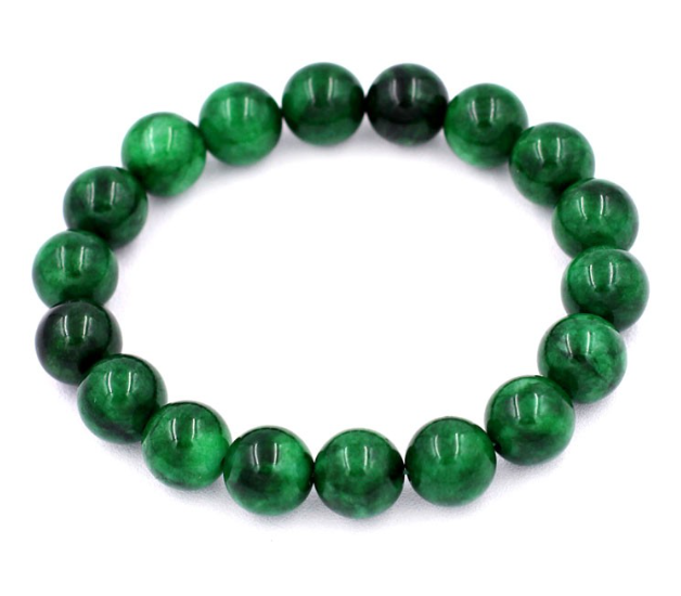 [HCM]Chuỗi vòng tay đá cẩm thạch xanh ngọc thời trang DKT-1199ĐÁ 10 LYhình chụp thực tếbao đẹp