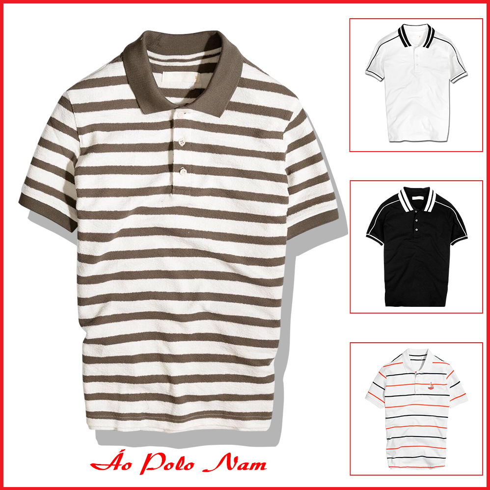 Áo Polo Nam Áo Thun Nam Ngắn Tay Cổ Bẻ Kiểu Dáng Hàn Quốc Trẻ Trung Mẫu Mới Hot Trend 2021 Thời Trang FASHION4MENHCM AO TOP NAM 90000158