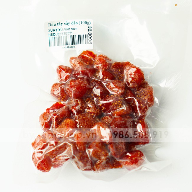 Dâu tây sấy dẻo (100g)