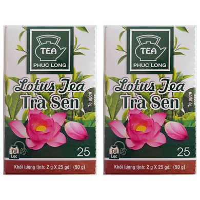 TRÀ SEN TÚI LỌC PHÚC LONG CÁC LOẠI/UỐNG LÀ MÊ