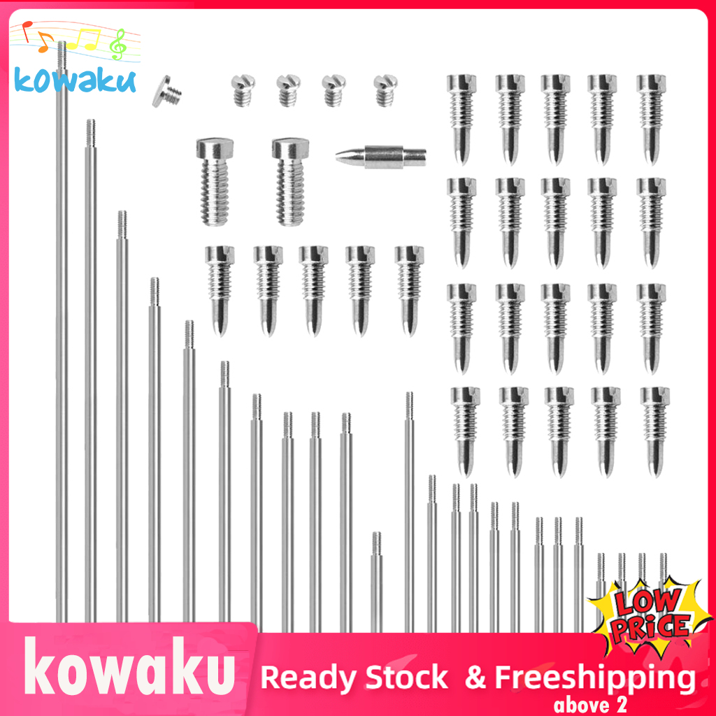 kowaku 57pcs Saxophone Sax Repair Parts Screws Set Accessories