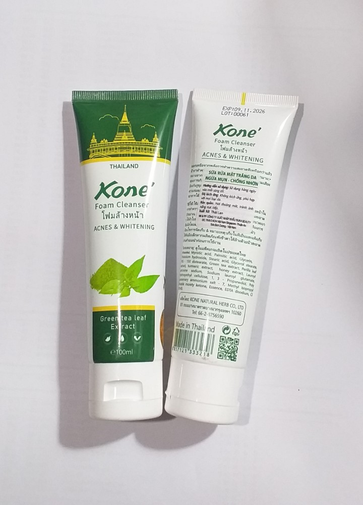 Sửa rửa mặt trà xanh KONE .Hai_yen