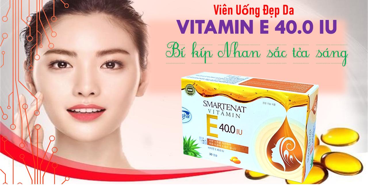 Viên uống đẹp da Hàn Quốc giúp bổ sung Vitamin E 4000mcg  Om.ega 3 sáng mịn da chống lão hóa - Hộp 30 viên dùng 1 tháng