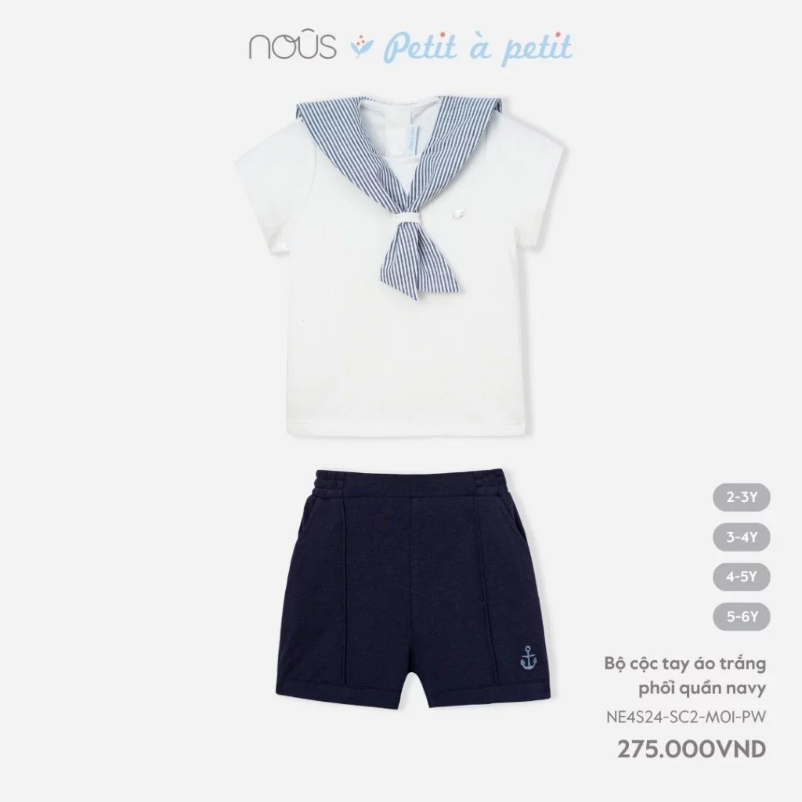 BỘ BA LỖ NOUS MÙA HÈ CHO BÉ