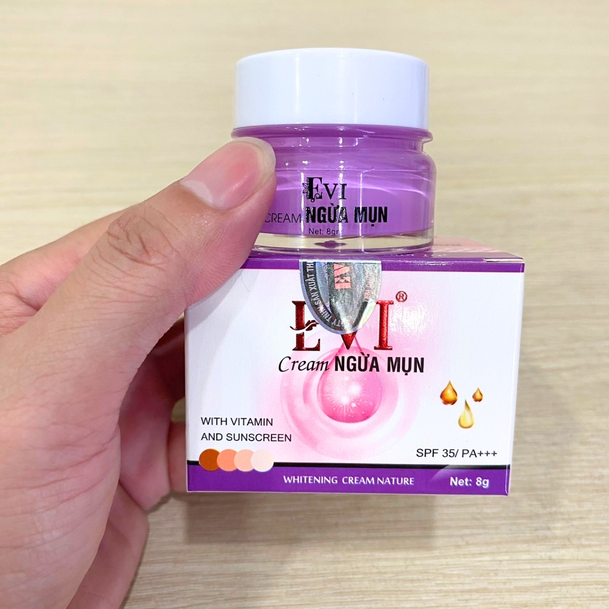 Mỹ phẩm EVI - Kem ngừa mụn evi (15g)