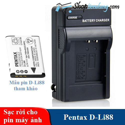 Sạc cho pin máy ảnh Pentax D-Li88