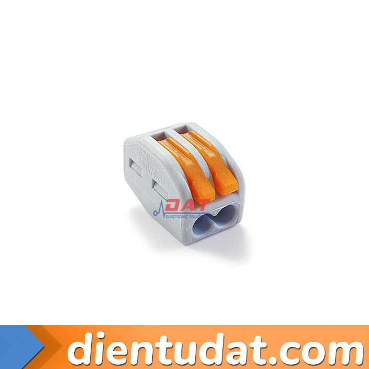 Cút đầu nối dây điện 2 lỗ pct-212