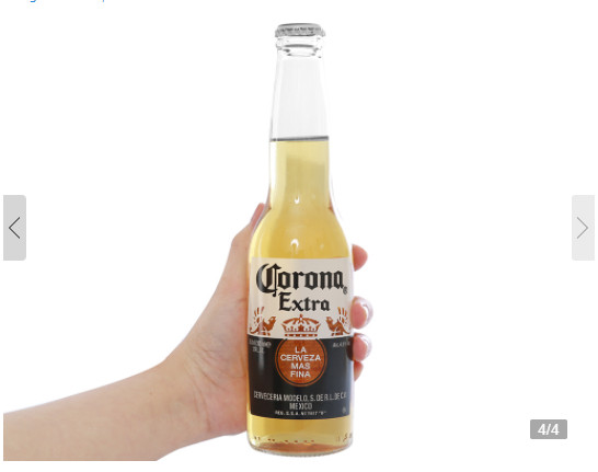 Thùng 24 chai bia Corona Extra 355ml
