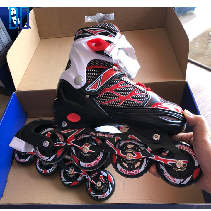 Sale xả hàng lẻ size giày patin pro care 606 chính hãng chỉ còn màu đỏ size l