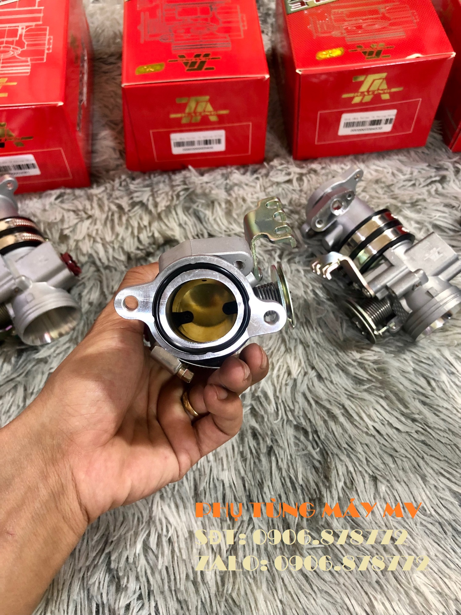 Họng xăng TA size 34.36.38.40mm cho RAIDER/SATRIA