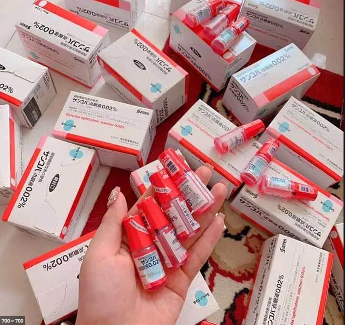 Nhỏ mắt cận Sancoba Nhật Bản 5ml