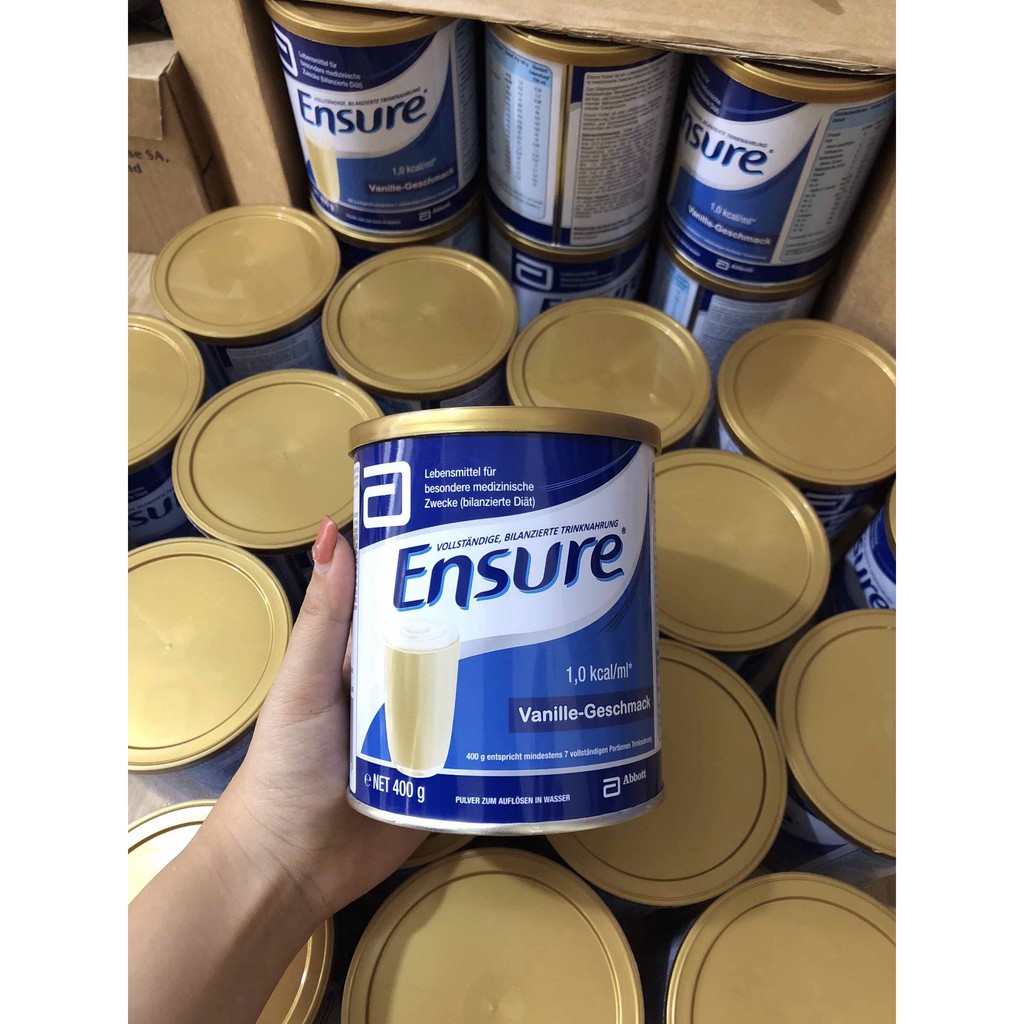 Sữa Bột ENSURE nội địa Đức vị Vanille 400g