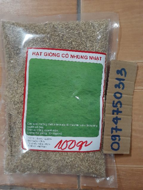Hạt giống cỏ nhung nhật gói 100gr