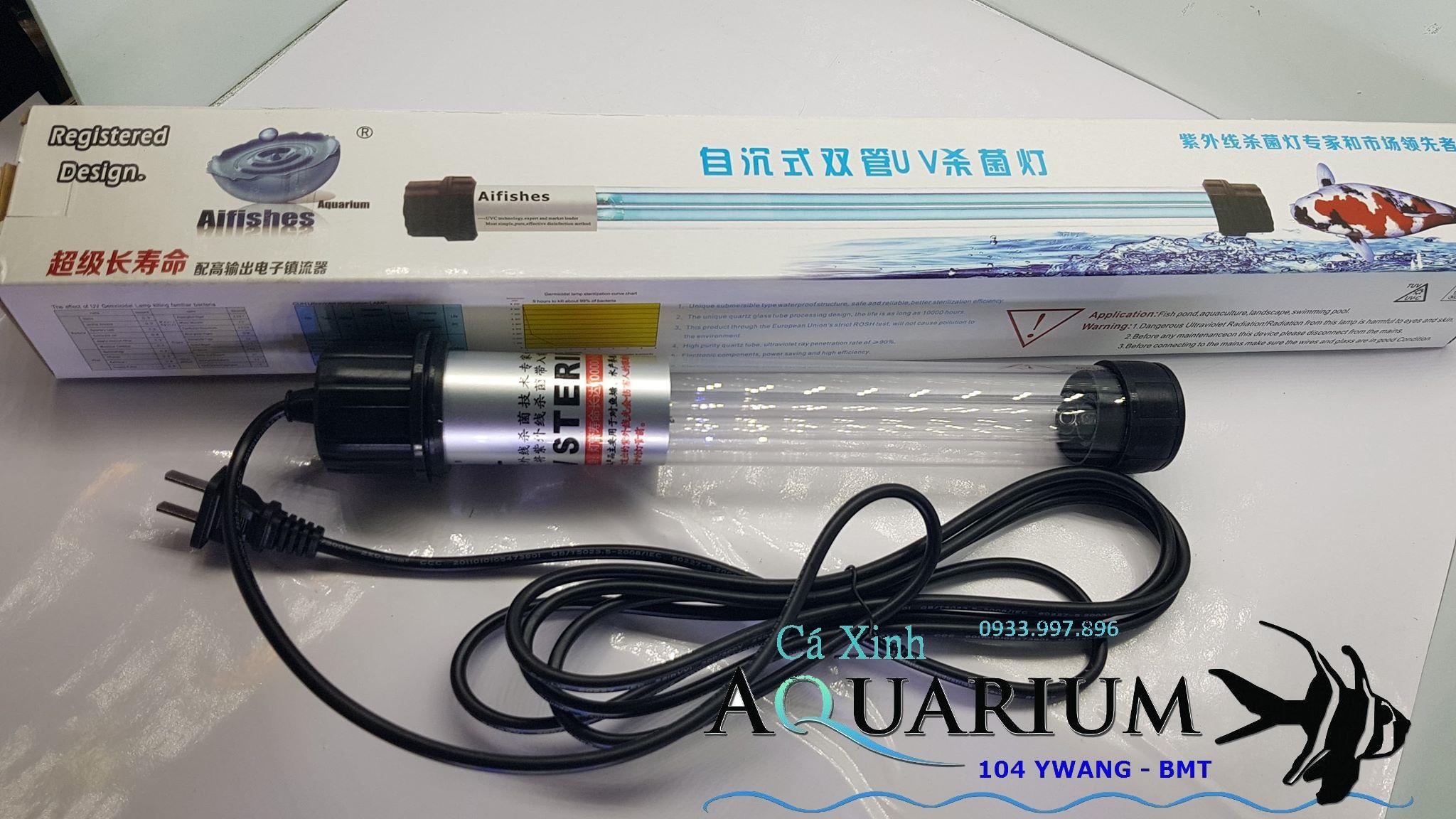 Đèn UV diệt tảo, khuẩn AiFiSHES - 20W