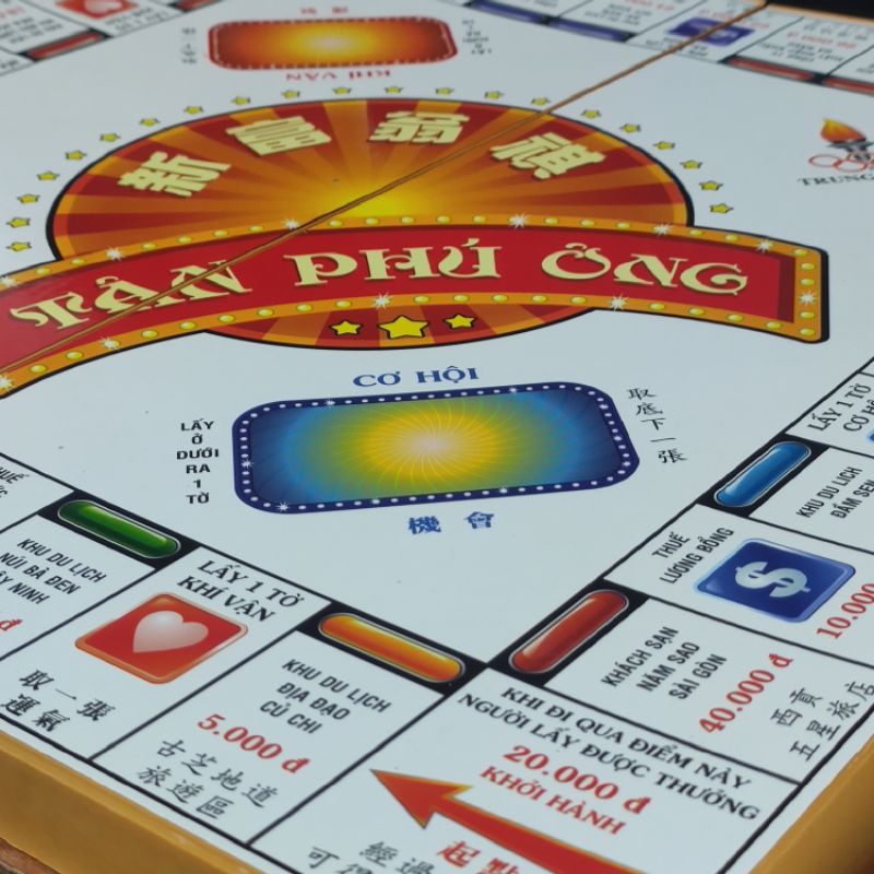 CỜ TỶ PHÚ CÓ BÀN LỚN TRUNG THÀNH® 43X43