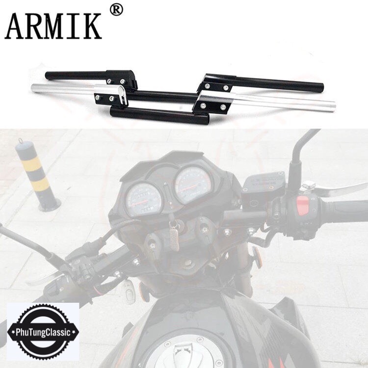 Ghi đông ba khúc- độ cafe racer, classic