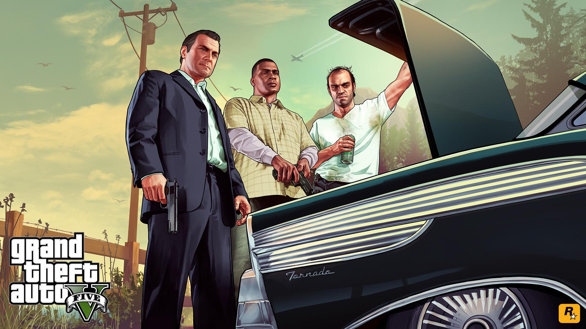 Đĩa Game PS4 - Grand Theft Auto V GTA 5