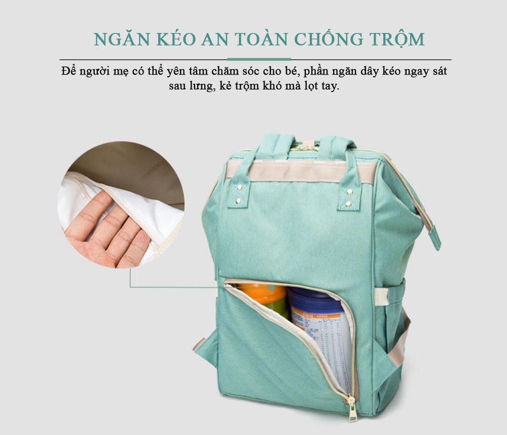 Ba lô bỉm sữa dành cho các mẹ
