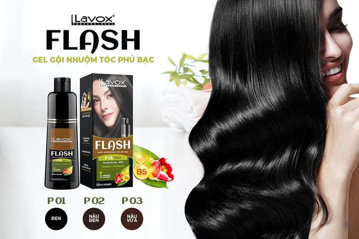 GỘI PHỦ BẠC LAVOX FLASH
