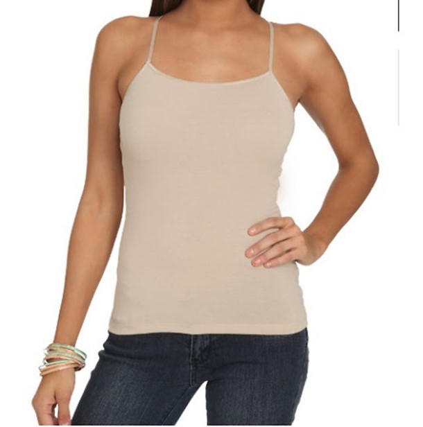 Áo thun 2 dây thun cotton co giãn 4 chiều nhiều màu cho bạn nữ