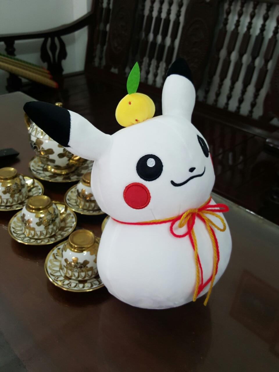 [Hcm]Gấu Bông Pokemon Pikachu Lật Đật (30cm)