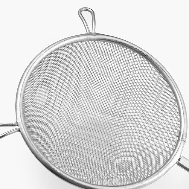 Rây Lọc Inox 304 Đa Năng 2 Quai – Lọc Cháo, Lọc Bột, Lọc Sữa Đậu Nành, Vớt Đồ Chiên