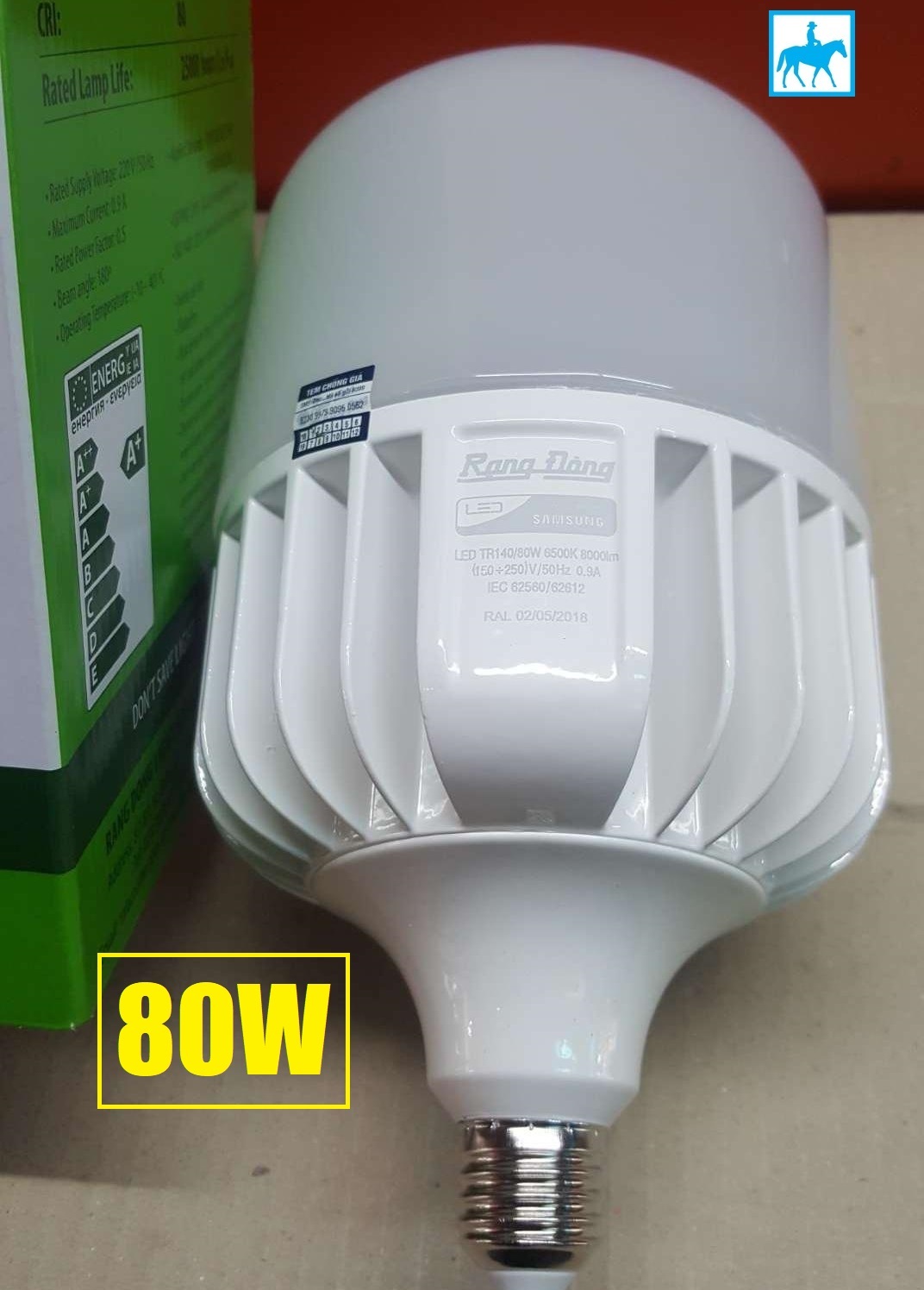 Bóng đèn Rạng Đông 80W LED Bulb trụ E27