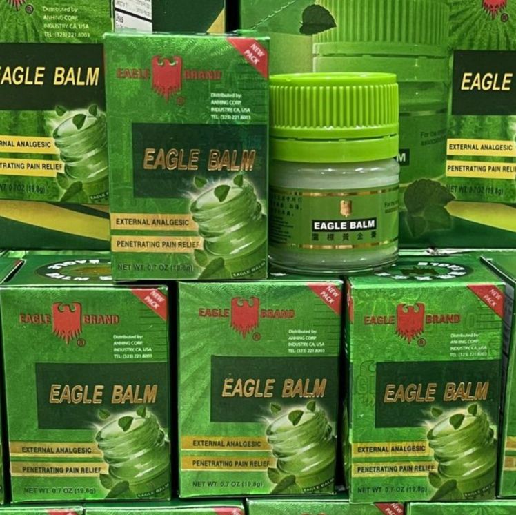 Dầu Cù Là con Ó Eagle Balm Eagle Brand 19,8g của Mỹ [USA]