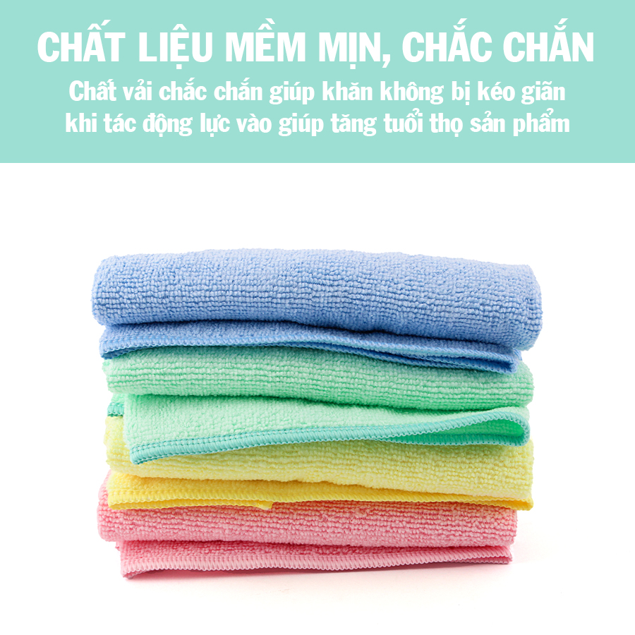 [Quà Tặng] Khăn Lau Microfiber CIND (40*40cm)