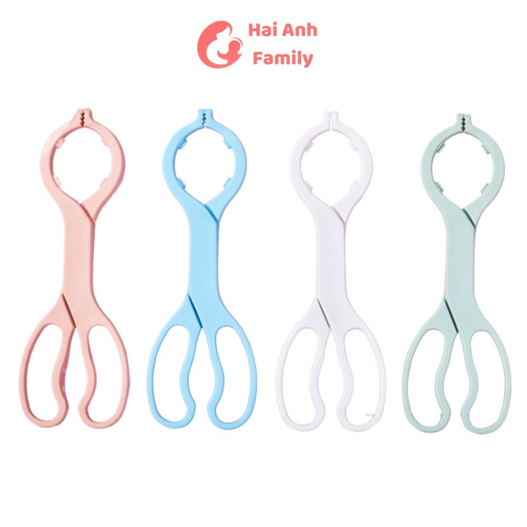 Kẹp bình sữa chống trượt, chống bỏng khi tiệt trùng bình sữa cho bé
