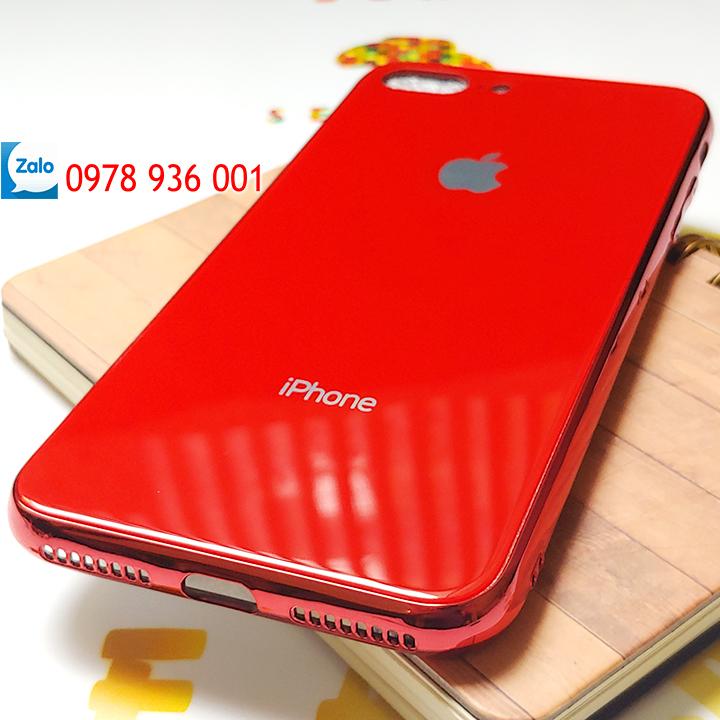 [TẶNG CƯỜNG LỰC] Ốp lưng iPhone 7 Plus - iPhone 8 Plus lưng kính CAO CẤP